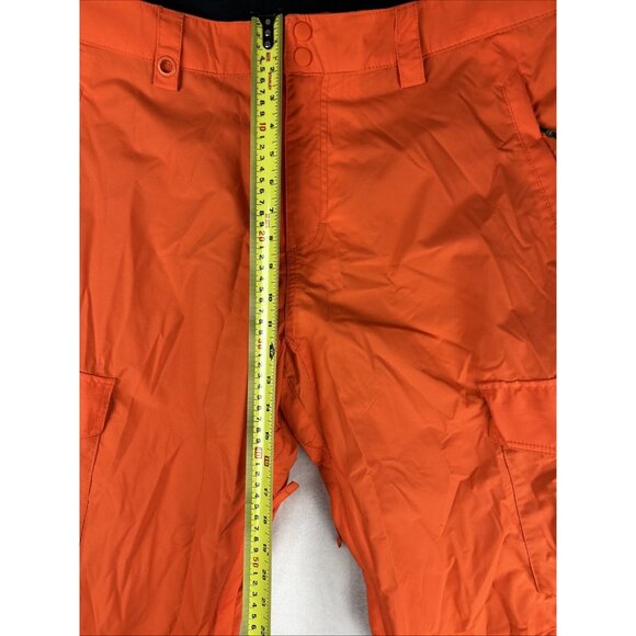 Quiksilver Pants XXL Orange Dry Flight 10K Snow Breathable Lined Winter Adult - Picture 9 of 14
